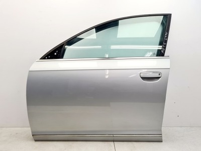 Audi a6 c6 двері лівий перед lx7w фото №1