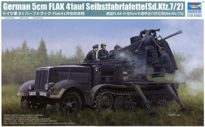 Trumpeter 09513 1/35 5cm FLAK 41auf Selbstfahrlafette(Sd.Kfz.7/2)