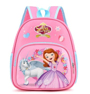 RÓŻOWY PLECAK PRZEDSZKOLNY JEJ WYSOKOŚĆ ZOSIA