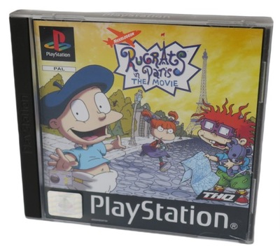 PS1 RUGRATS IN PARIS THE MOVIE PLAYSTATION 1 PSX