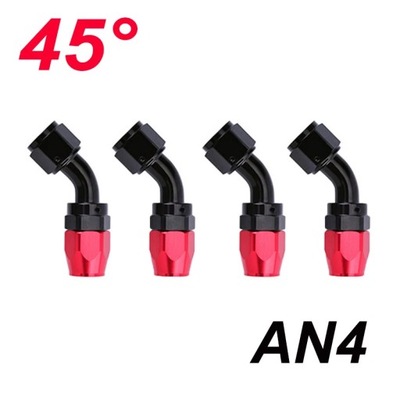 4Pcs Universal AN4/AN6/AN8/AN10/AN12 Straight