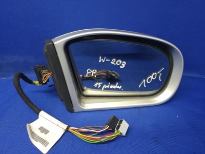 ESPEJO DERECHA MERCEDES C CLASE W203 15PIN  