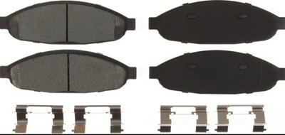 Тормозные колодки перед chrysler pacifica cs 04-08 керамические фото №1