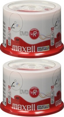 Płyta DVD-R Maxell 4.7 GB cake box 100 szt