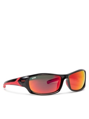 UVEX Okulary przeciwsłoneczne Sportystyle 211 S5306132213 Black Red