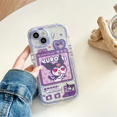 Kuromi iPhone 12 pro Sanrio HelloKitty etui na tel