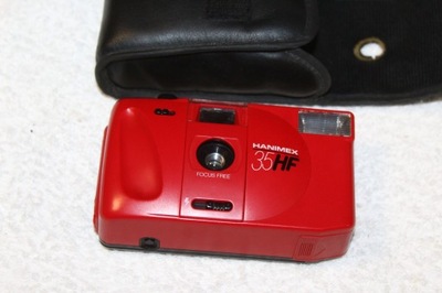 Analogowy fotograficzny aparat kompaktowy Hanimex 35 HF