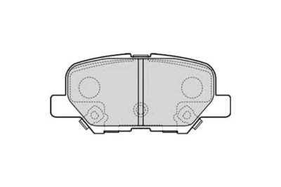 Delphi гальмівні колодки гальмівні citroen c4 aircross mazda фото №1
