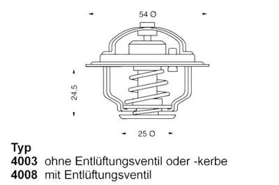 WAHLER TERMOSTATO ALFA ROMEO 1750-2000 1750 (105.48  