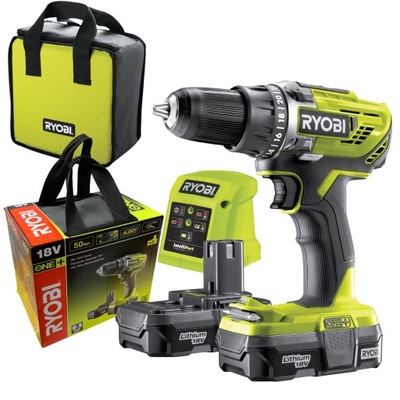 RYOBI R18DD3-213S WIERTARKO-WKRĘTARKA 18V 2x1.3Ah