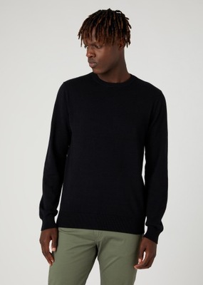 Wrangler Crewneck Knit - Black