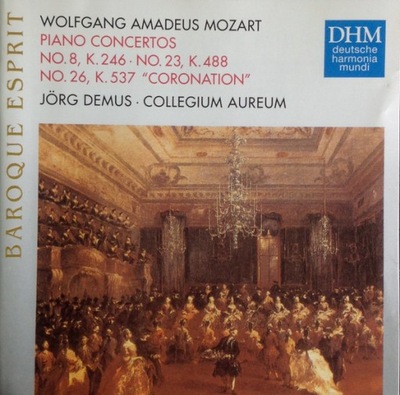 Mozart – Piano Concertos No.8, K.246 / No.23, K.488 / No.26, K.537