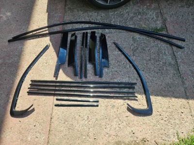 Накладки m-pakiet shadowline bmw f31 фото №1