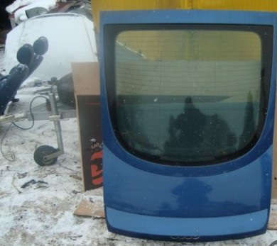 Audi tt 98-05 крышка багажника задняя комплектная фото №1