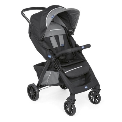 KWIK.ONE Wózek spacerowy CHICCO 7,4kg Jet Black