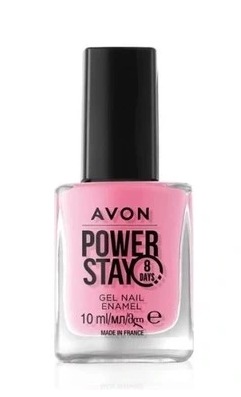 avon żelowy lakier do paznokci powerstay PINK CAPRICE