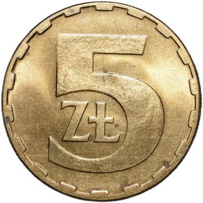 5 zł złotych 1984