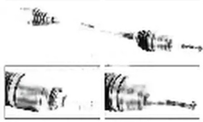 Приводной вал задняя dk65.004 snr volvo s60 s80 v60 i ii фото №1