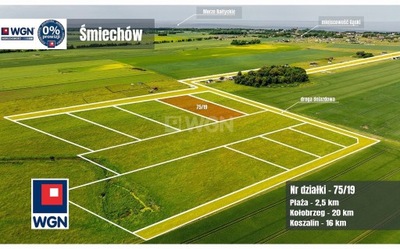 Działka, Śmiechów, 3000 m²