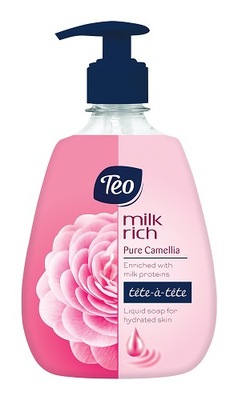 Mydło w płynie TEO 400ml różowy pure camilla