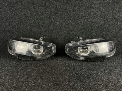 Bmw seria 4 f32 лампа full led права ліва перед blackout чорні салон фото №1