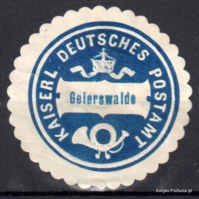 Zalepka - Geierswalde - Gierzwałd - Poczta