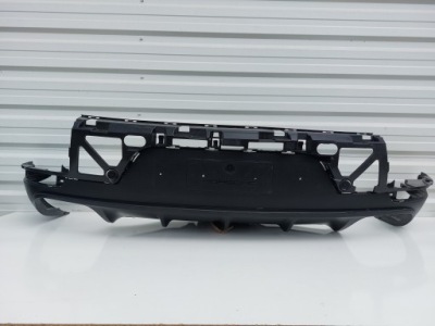 Диффузор спойлер, накладка бампера задняя prosche macan lift 95b eu фото №1