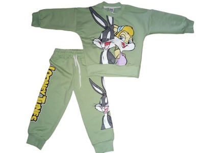 DRES KOMPLET LOONEY TUNES ROZM.92-98 (2-3 LATA)