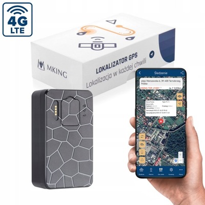 LOCATOR GPS 120 DNI 4G WITHOUT ABONAMENTU MAGNES SLEDZENIE PODSLUCH MK50L  