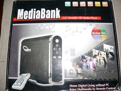 MediaBank odtwarzacz multimedialny z HDD