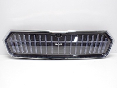Решётка радиатора решётка радиатора решётка радиатора crystal face камера радар skoda enyaq iv 23r фото №1