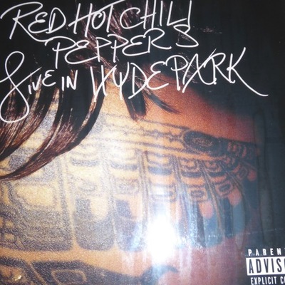 Red Hot Chili Peppers live in hyde park /N.M. 3lp
