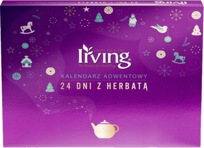 KALENDARZ ADWENTOWY IRVING 24 DNI Z HERBATĄ 2020