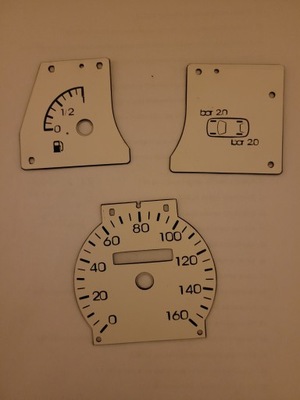 DISCO CUADRO DE INSTRUMENTOS FIAT CINQUECENTO KIT 3 PIEZAS  