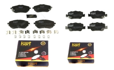 Тормозные колодки тормозные перед задняя toyota auris e18 набор фото №1