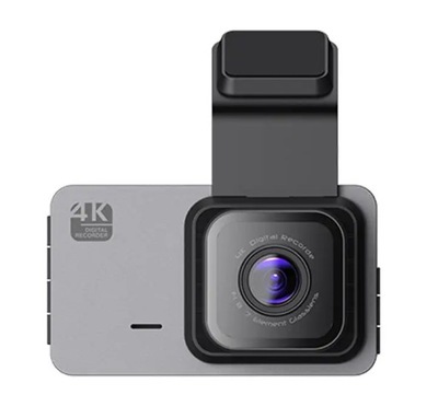 CÁMARA DE AUTOMÓVIL CON SOPORTE MAGNETYCZNA GPS 4K DASHCAM PARTE DELANTERA I PARTE TRASERA  