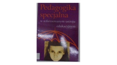 Pedagogika specjalna w - Zofia Palak