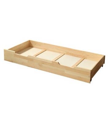 Duża szuflada pod łóżko – 200x80cm - Drewno