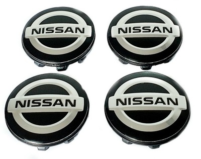 NISSAN TAPACUBOS KAPSLE PARA ALUFELG 58MM/50MM 4 PIEZAS  