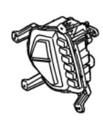 Hyundai grand santa fe 2016-2019 протитуманна фара + drl l фото №1