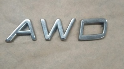 Emblemat znaczek " AWD " VOLVO XC90
