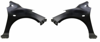 Mazda 2, 07 - 10 крило перед правий передній фото №1