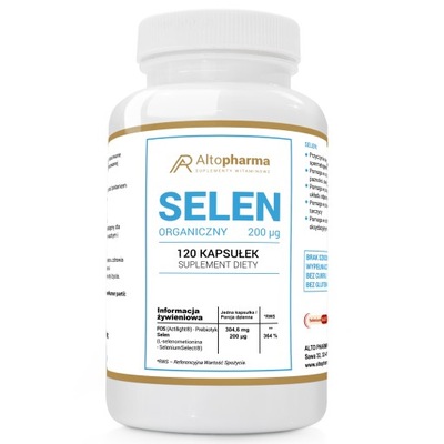 SELEN ORGANICZNY 200µg L- Selenometionina WEGE