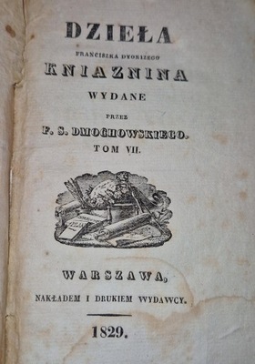 Dzieła Franciszka Dyonizego Kniaznina Tom VII