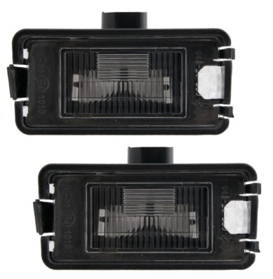 Освітлення номерного знака seat ibiza cordoba 6k 6l arosa фото №1