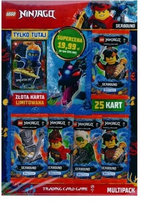 MULTIPACK LEGO NINJAGO 7 SEABOUND 25 kart + LE4
