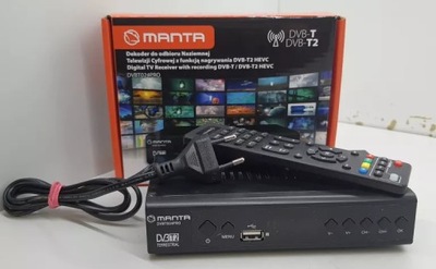 DEKODER DVB-T2 - MANTA DVBT024PRO