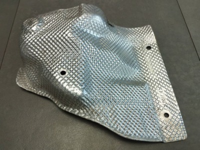 Mercedes-benz gle w166 захист теплова a1666822700 фото №1