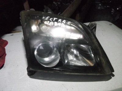 Opel vectra c фара правий чорний 15588800 фото №1