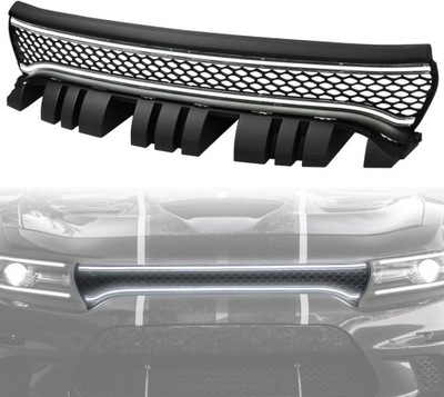 Решётка радиатора решётка радиатора решётка led neon динамический тюнинг dodge charger lift 2014-23 фото №1